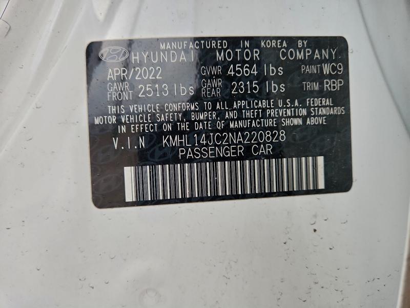2022 Hyundai Sonata n Line