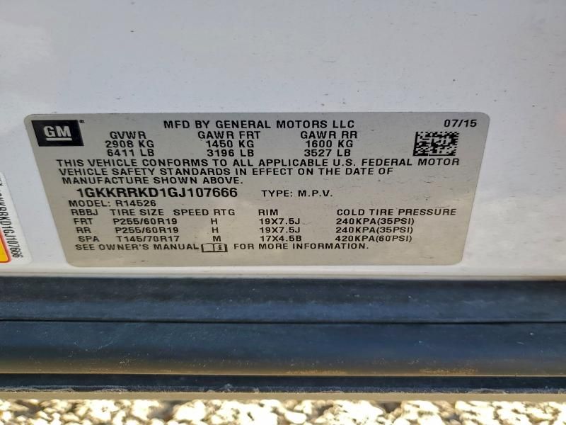 2016 GMC Acadia Slt-1