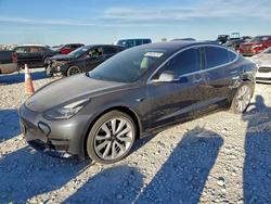 Tesla salvage cars for sale: 2018 Tesla Model 3
