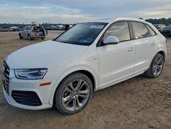 Salvage cars for sale from Copart Houston, TX: 2018 Audi Q3 Premium