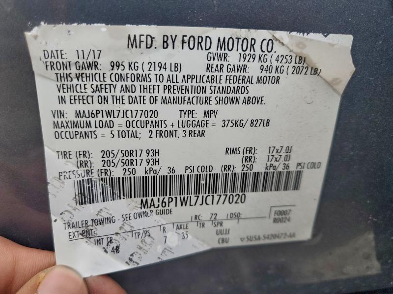 2018 Ford Ecosport Titanium