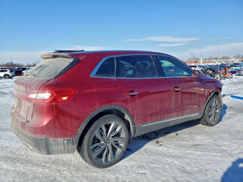 2016 Lincoln Mkx Reserve