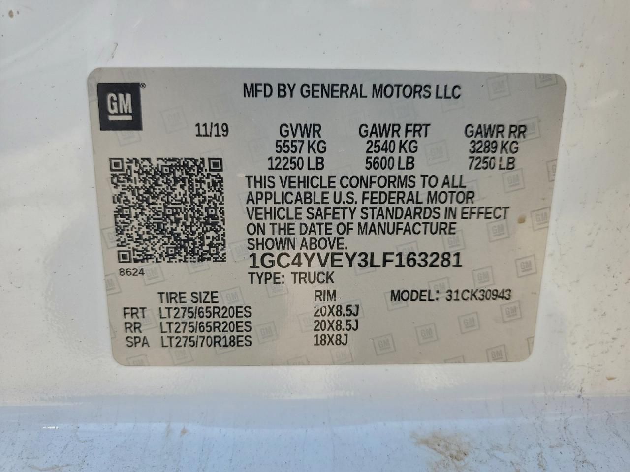 2020 Chevrolet Silverado K3500 High Country