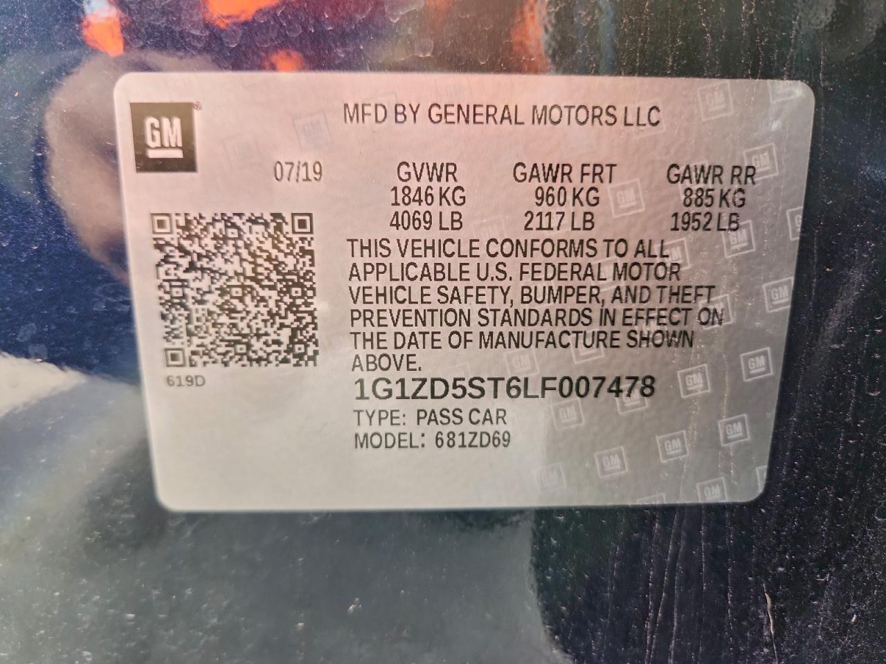 2020 Chevrolet Malibu lt