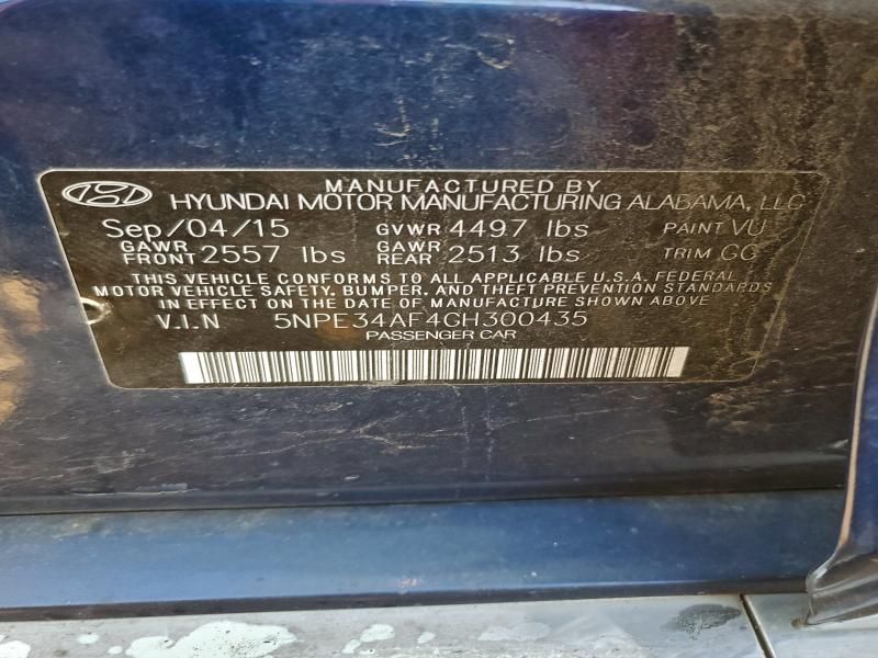 2016 Hyundai Sonata Sport