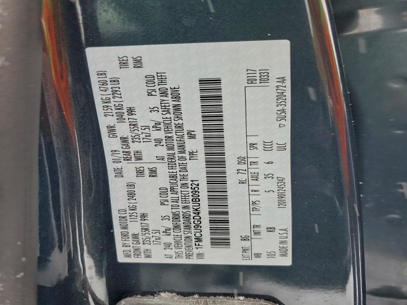 2019 Ford Escape se