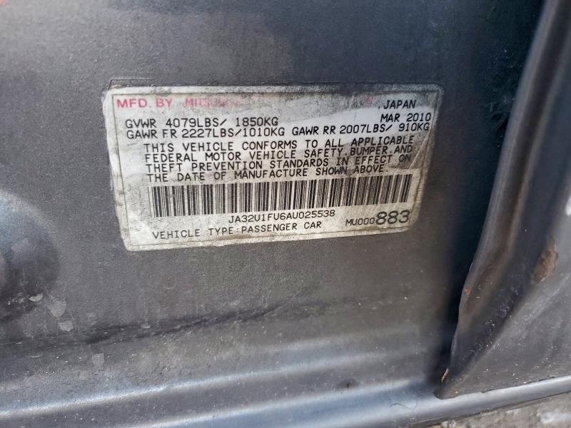 2010 Mitsubishi Lancer de