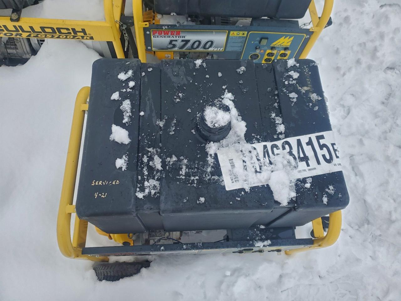 2006 Mcculloch Fg6000mk Generation