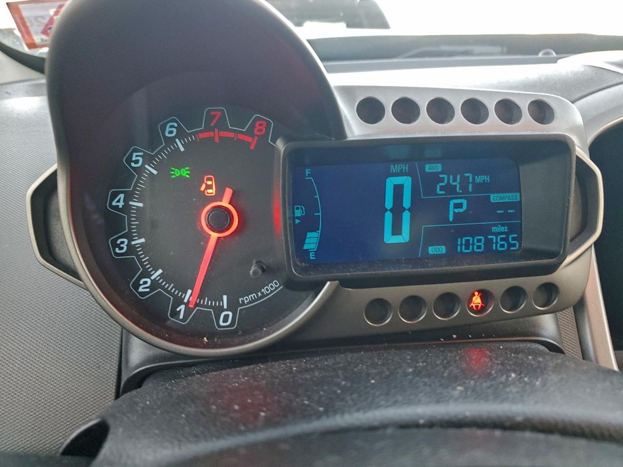 2015 Chev Sonic ltz