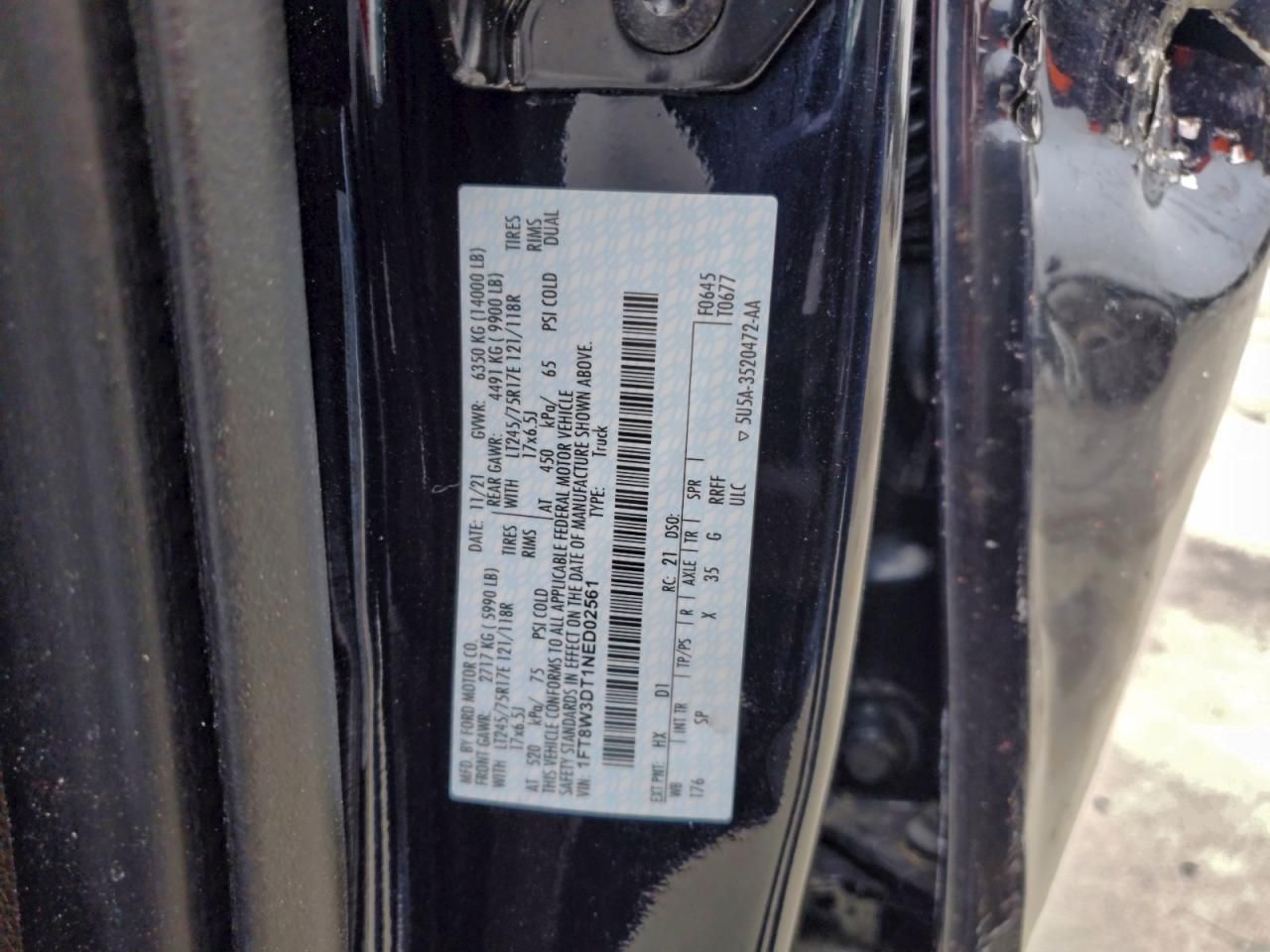 2022 Ford F350 Super Duty