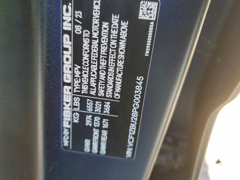 2023 Fisker Automotive 2023 Fisker Inc. Ocean Ocean one