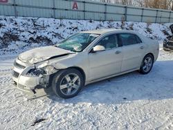 Vehiculos salvage en venta de Copart Davison, MI: 2012 Chevrolet Malibu 1LT