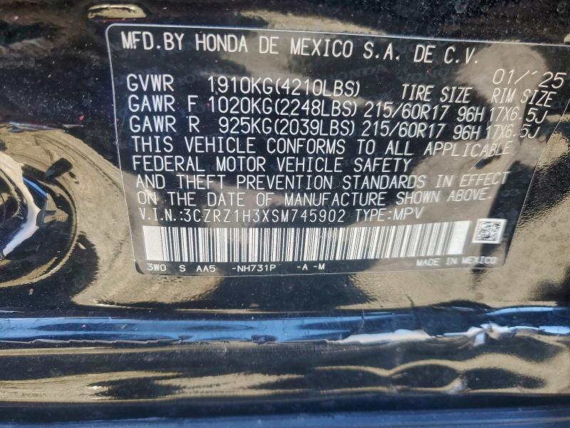 2025 Honda Hr-v lx