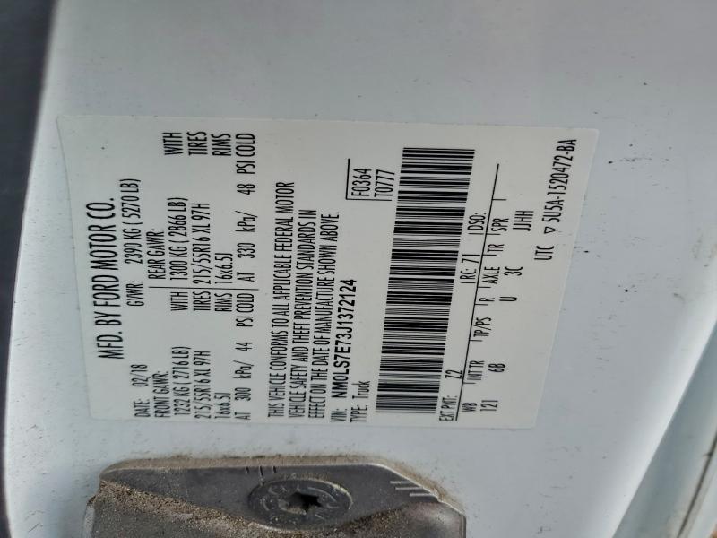 2018 Ford Transit Connect xl
