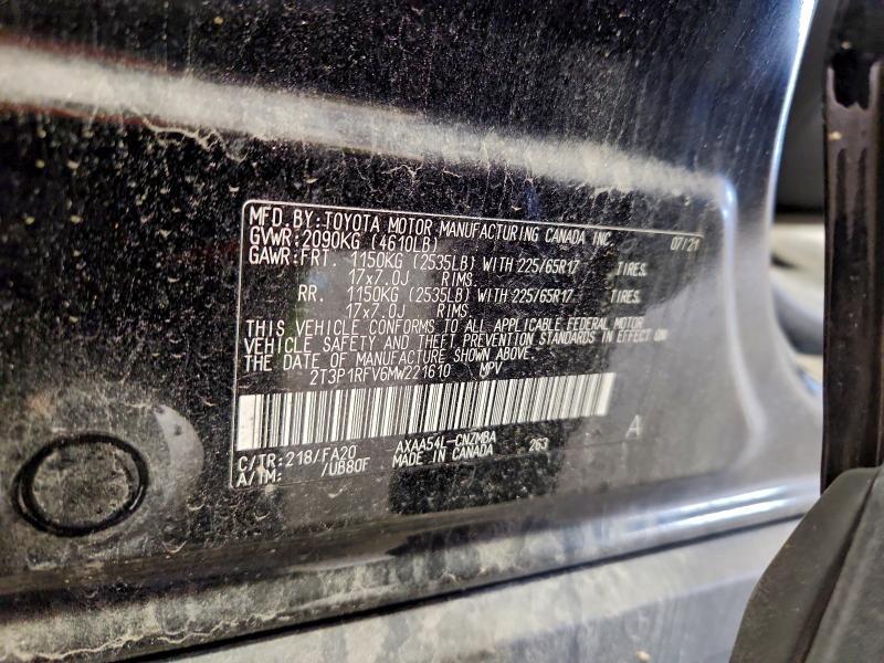 2021 Toyota Rav4 xle
