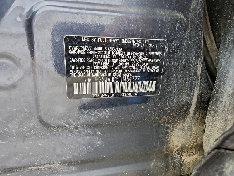 2015 Subaru Forester 2.5i Limited