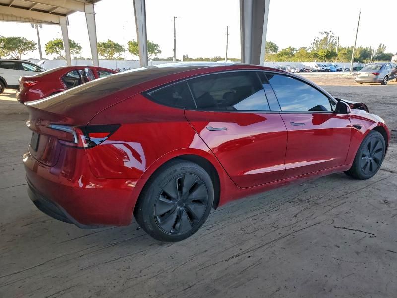 2025 Tesla Model 3
