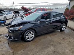 Chevrolet salvage cars for sale: 2018 Chevrolet Cruze lt
