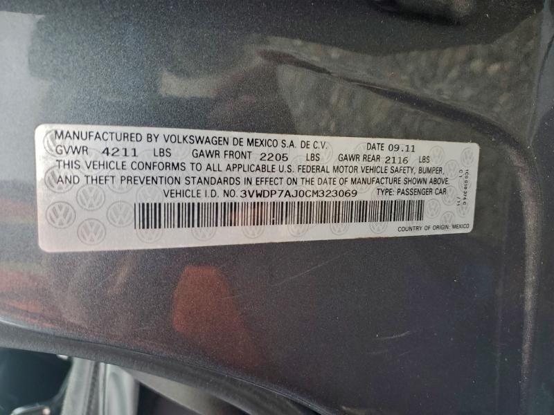 2012 Volkswagen Jetta se