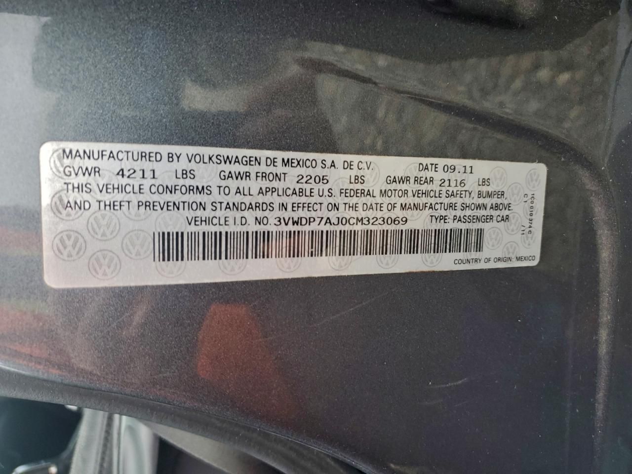 2012 Volkswagen Jetta se