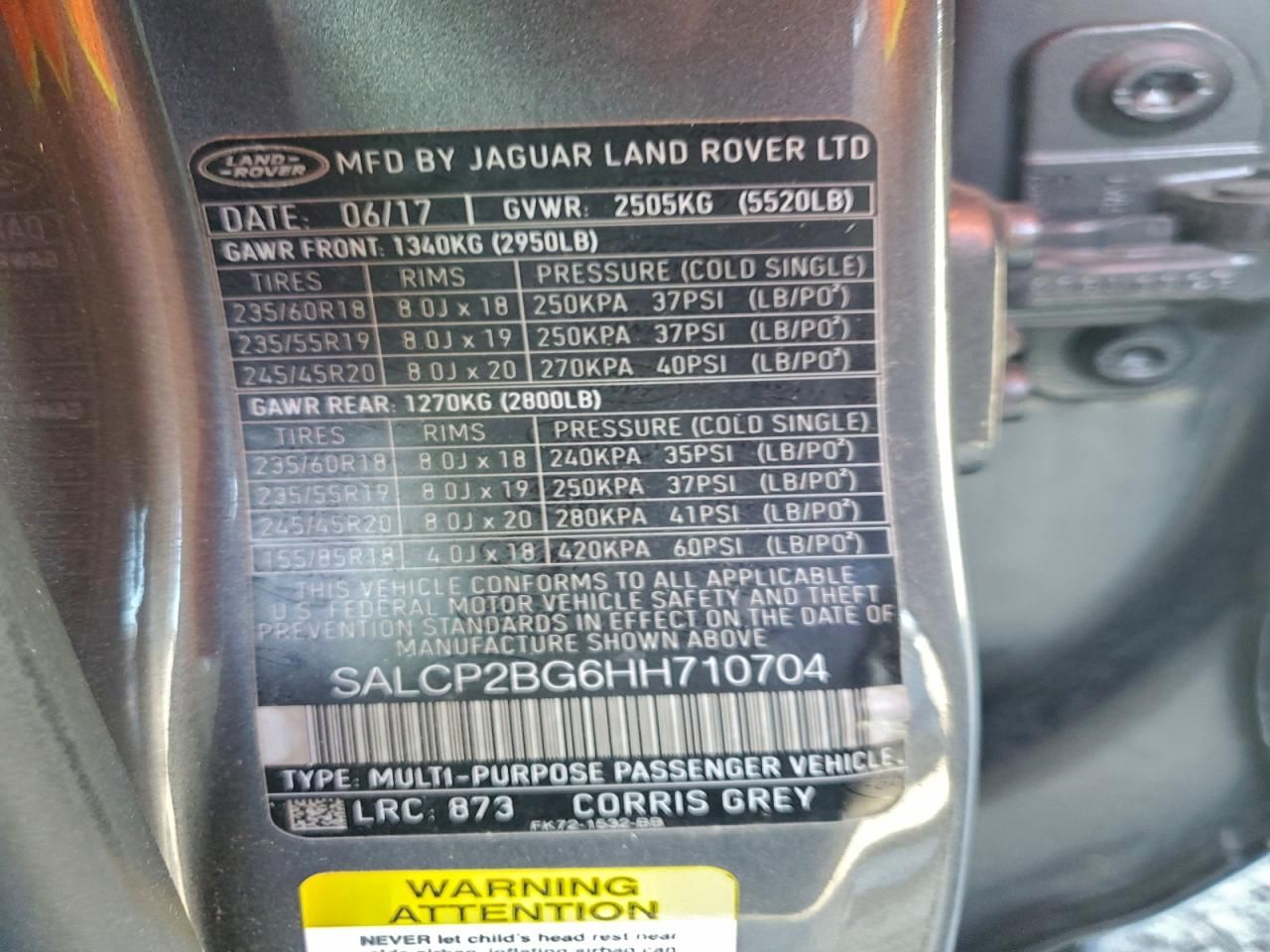 2017 Land Rover Discovery Sport se