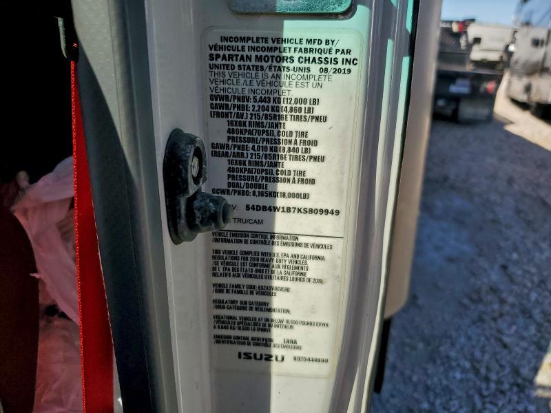 2020 Supreme 2020 Isuzu NPR HD BOX Truck