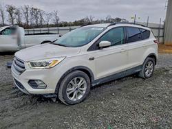 Ford salvage cars for sale: 2018 Ford Escape sel