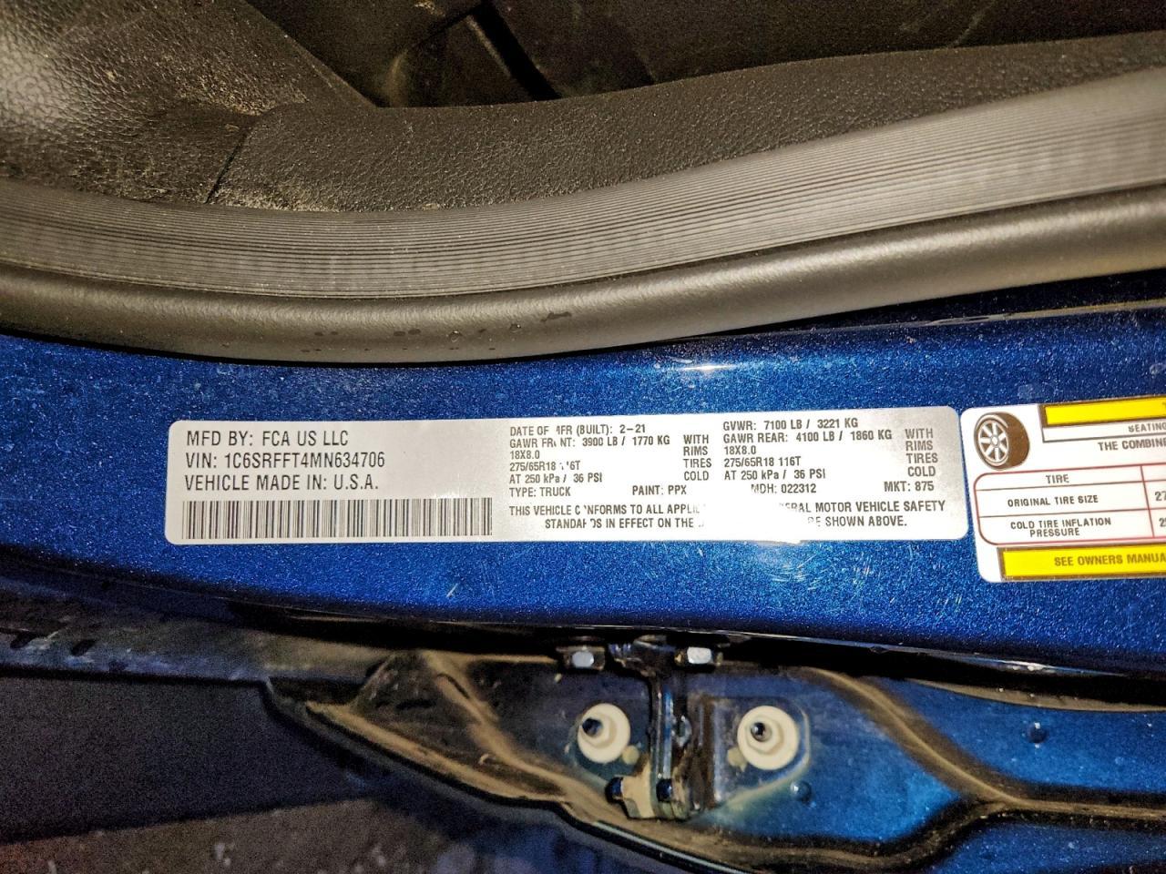 2021 Dodge Ram 1500 big Horn/lone Star