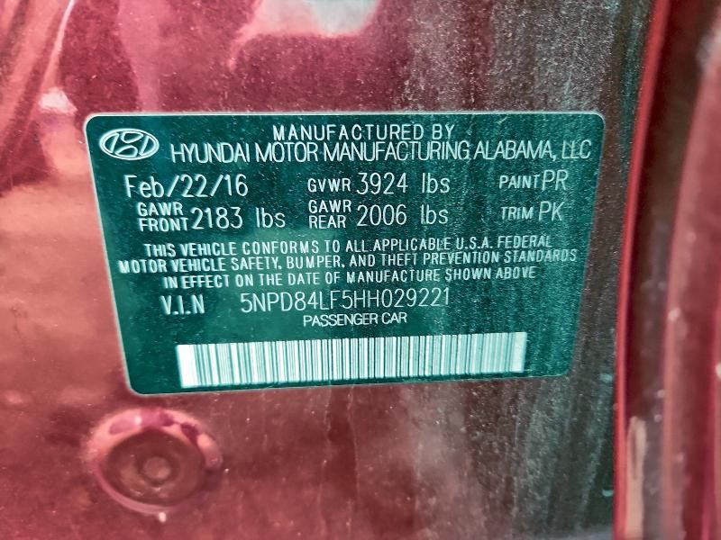 2017 Hyundai Elantra se