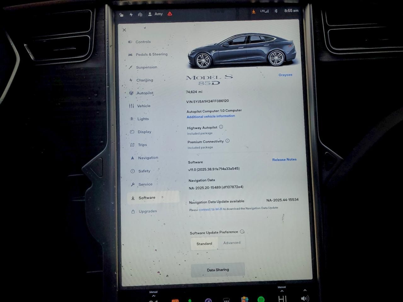 2015 Tesla Model s 85D