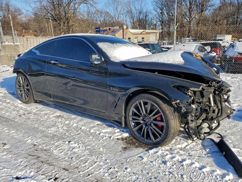 2017 Infiniti Q60 red Sport 400