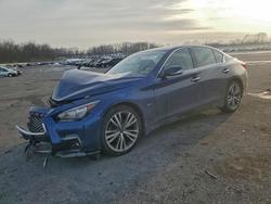 Infinity salvage cars for sale: 2018 Infinity Q50
