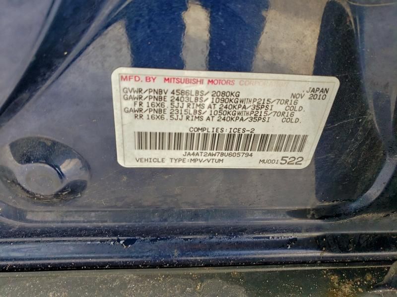 2011 Mitsubishi Outlander es