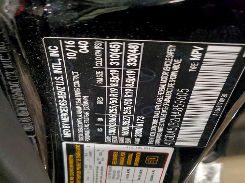 2017 Mercedes-Benz Gle 350