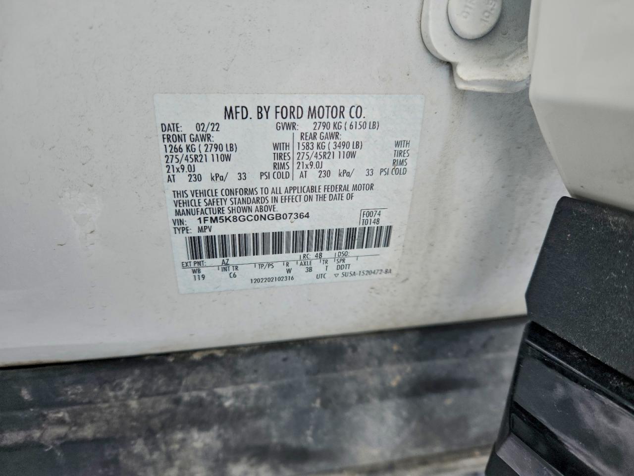 2022 Ford Explorer st