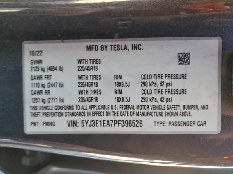 2023 Tesla Model 3
