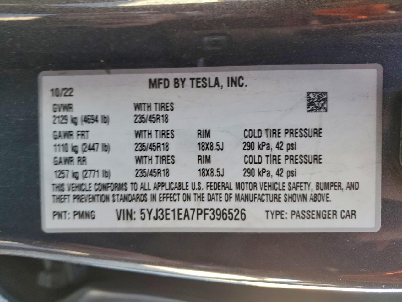 2023 Tesla Model 3
