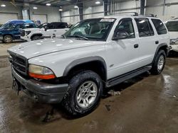 Salvage cars for sale from Copart Ham Lake, MN: 2002 Dodge Durango Sport