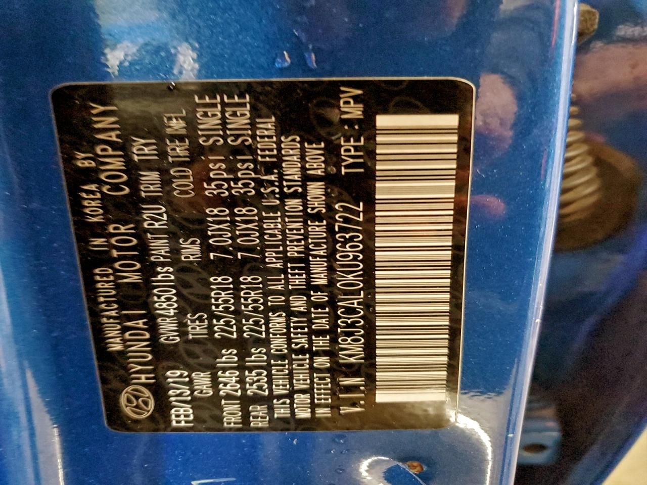 2019 Hyundai Tucson Limited