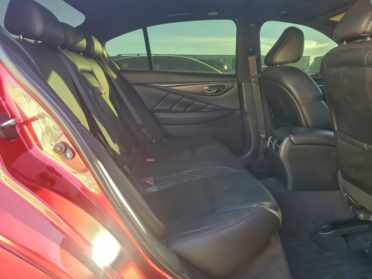 2021 Infiniti Q50 red Sport 400