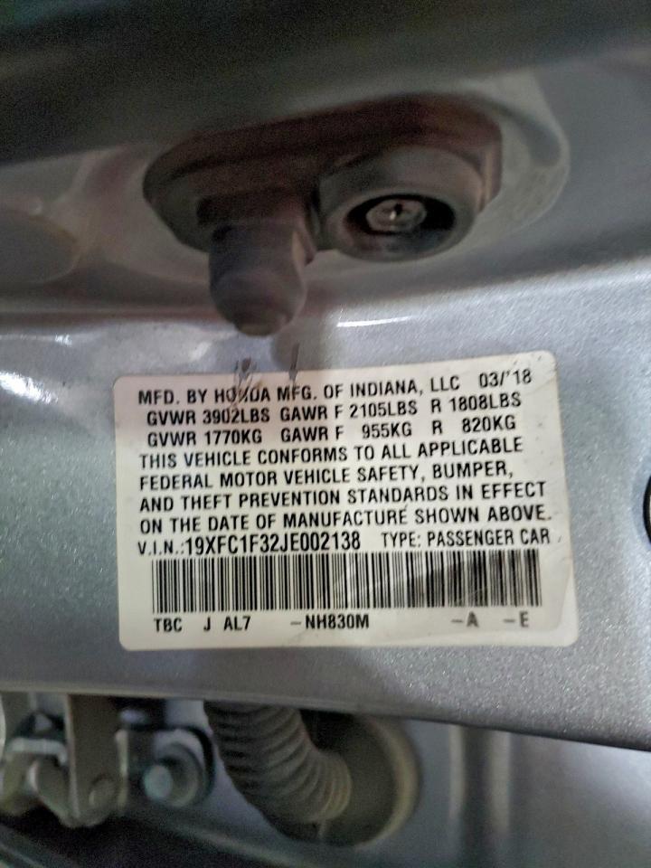 2018 Honda Civic ex