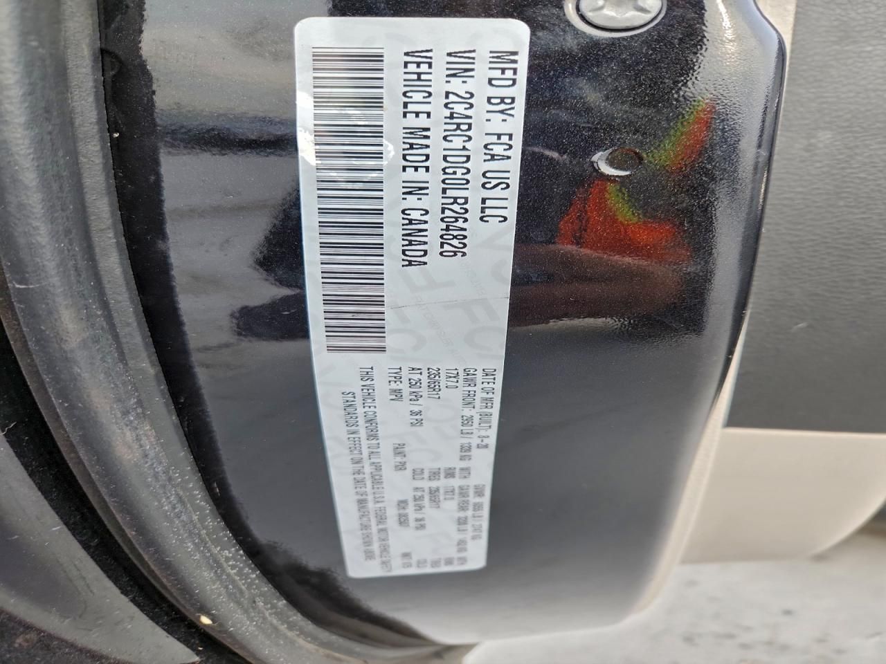 2020 Chrysler Voyager lxi