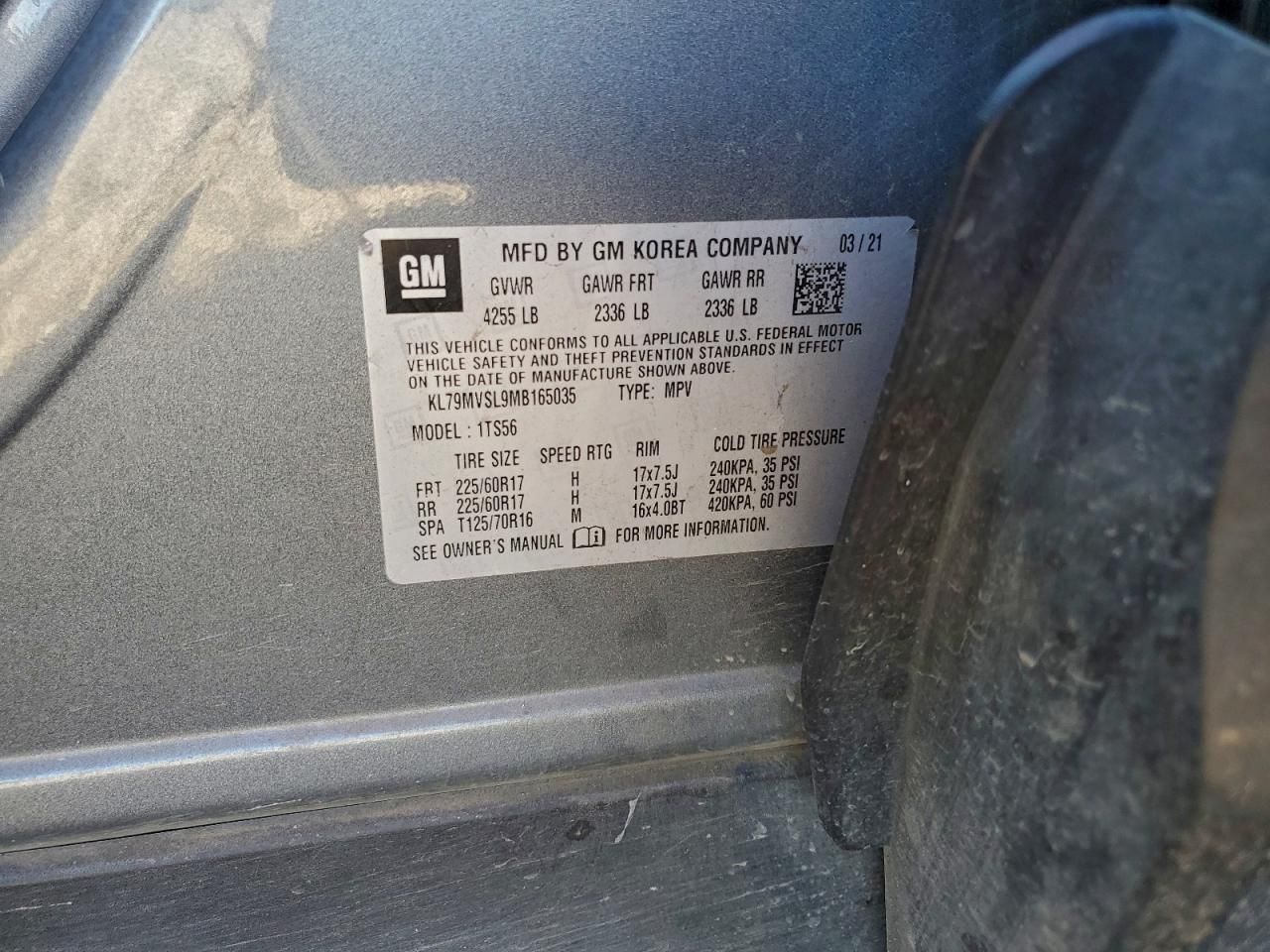 2021 Chevrolet Trailblazer Active