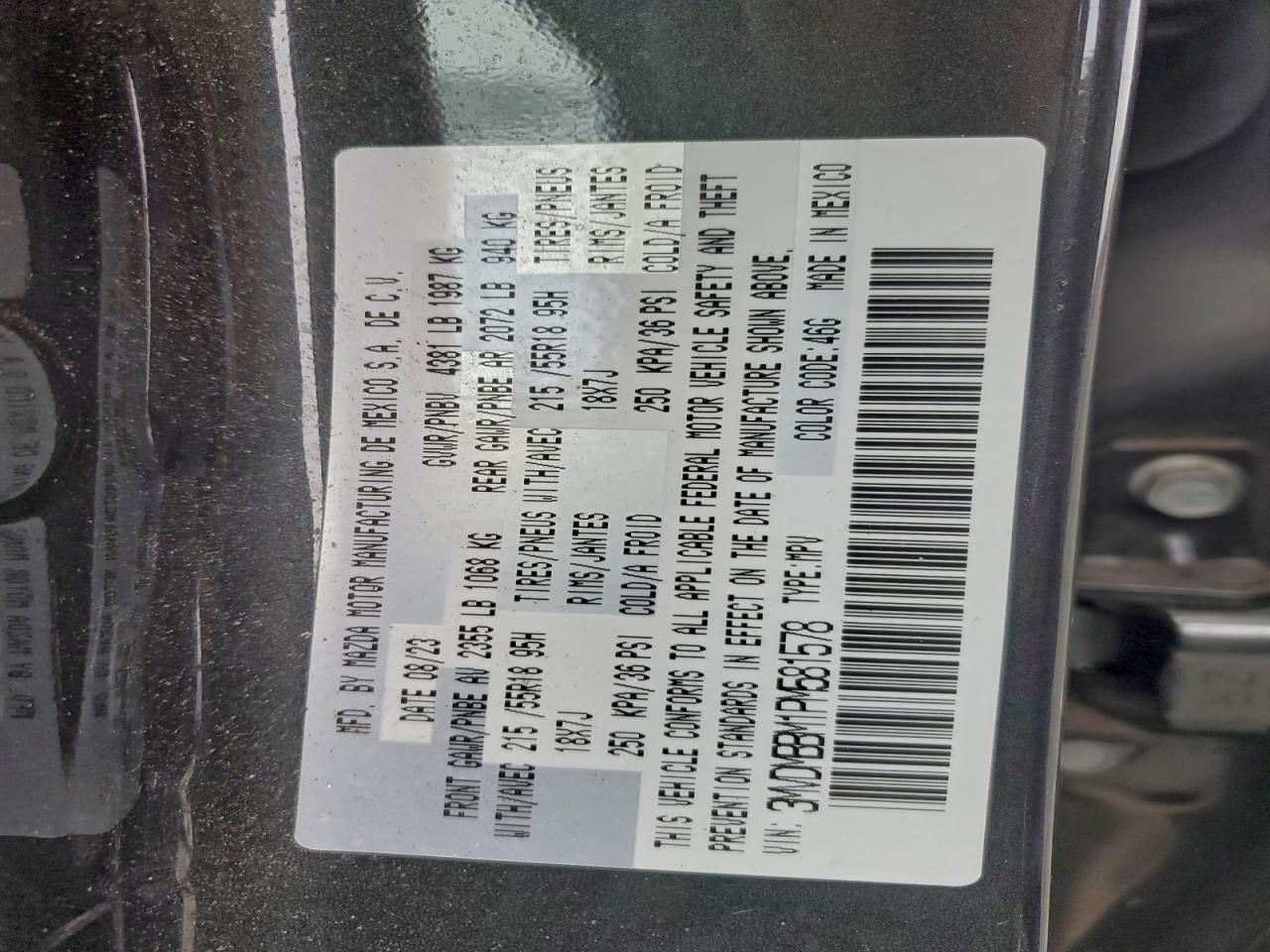 2023 Mazda Cx-30 Select