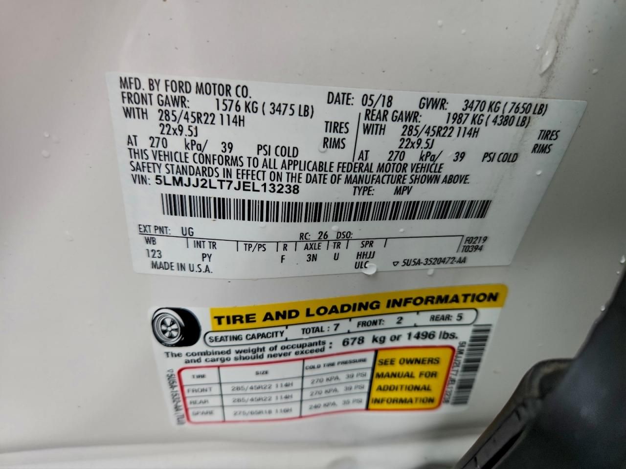 2018 Lincoln Navigator Reserve