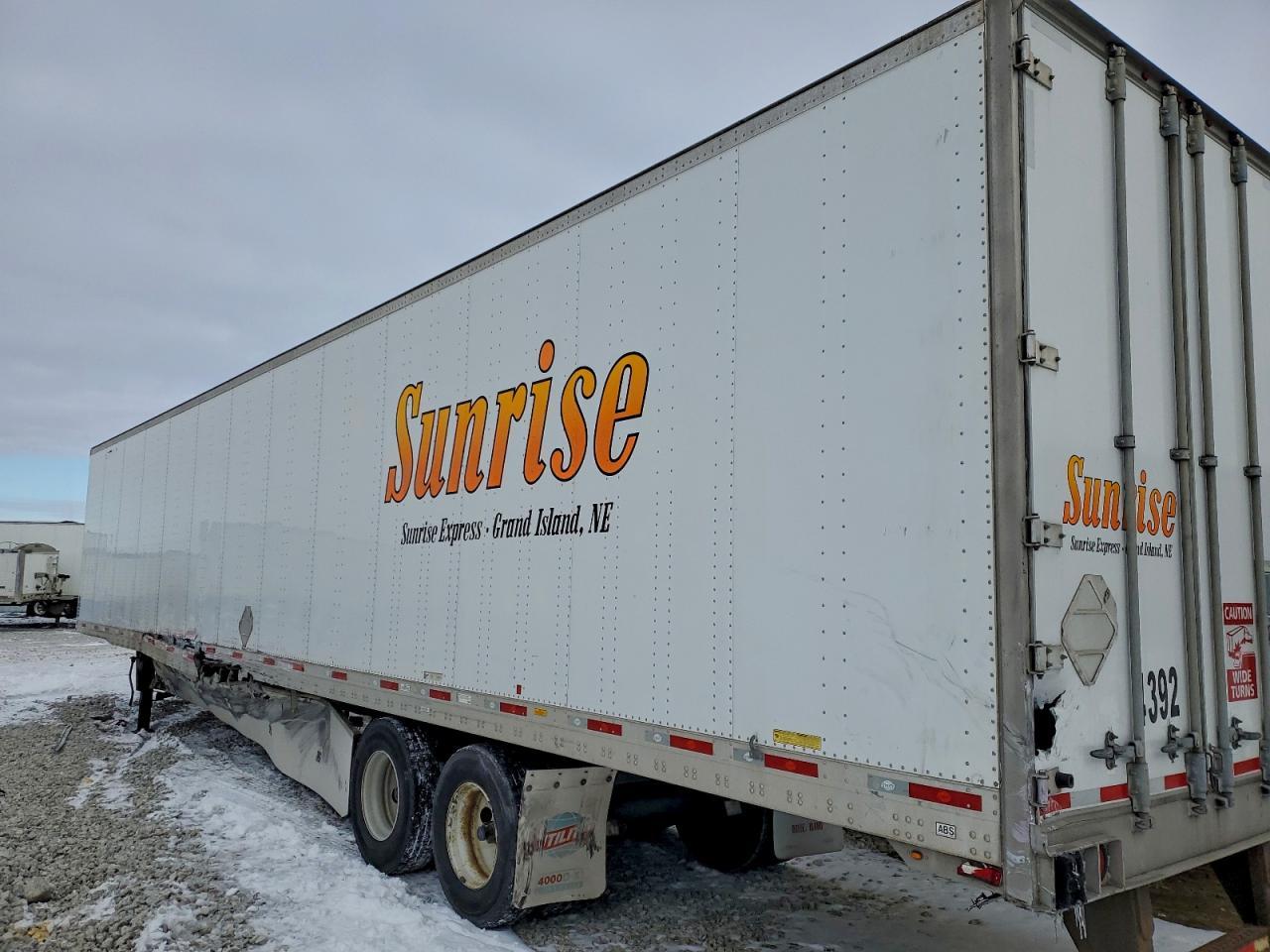 2014 Utility VS2DX DRY Van Trailer