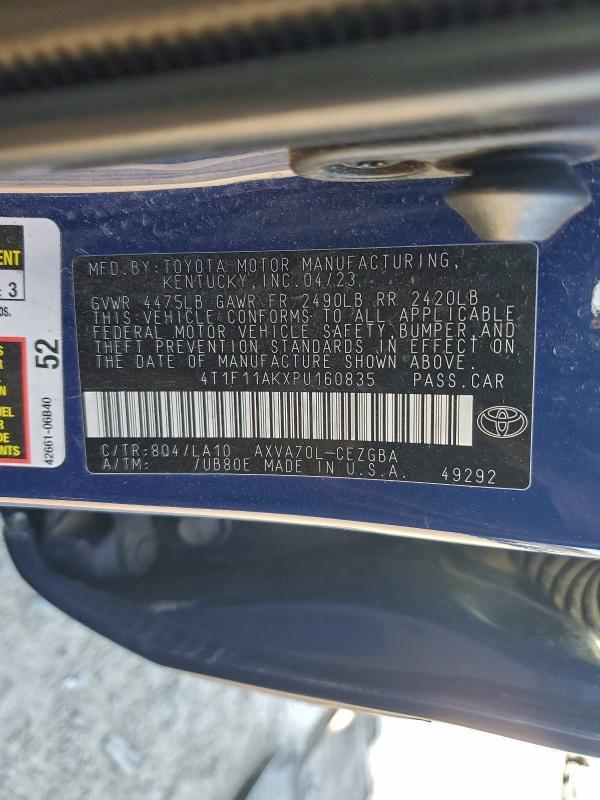 2023 Toyota Camry xle