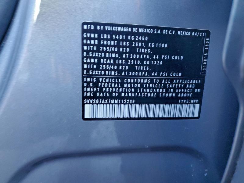 2021 Volkswagen Tiguan se