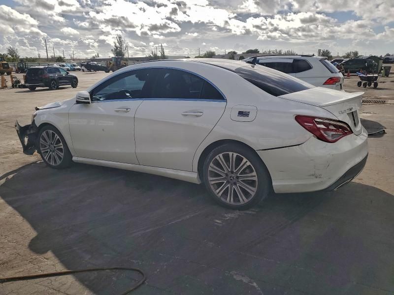 2018 Mercedes-Benz Cla 250