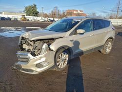 Ford salvage cars for sale: 2017 Ford Escape Titanium